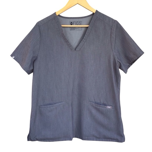 FIGS Gray Women's Top - Picture 1 of 5